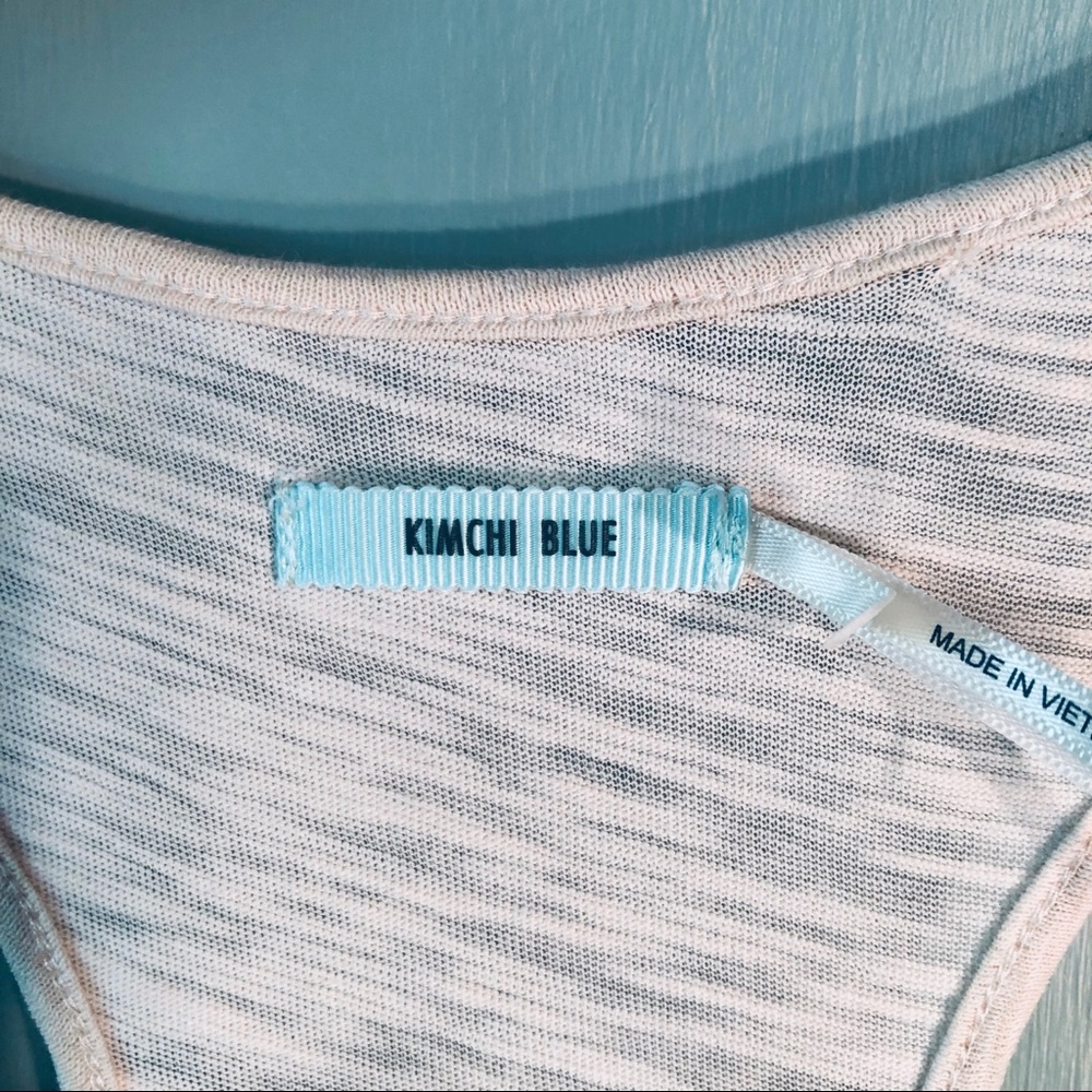 Urban Outfitters KIMCHI BLUE Pretty Racer Back Tank Top - Picture 4 of 5